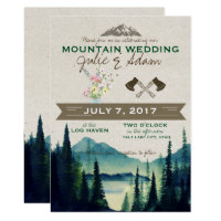 Mountain Wedding/Party Invite