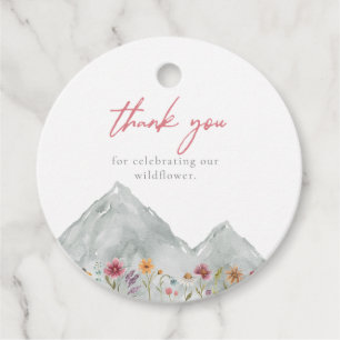 Mountain Wildflower Tag