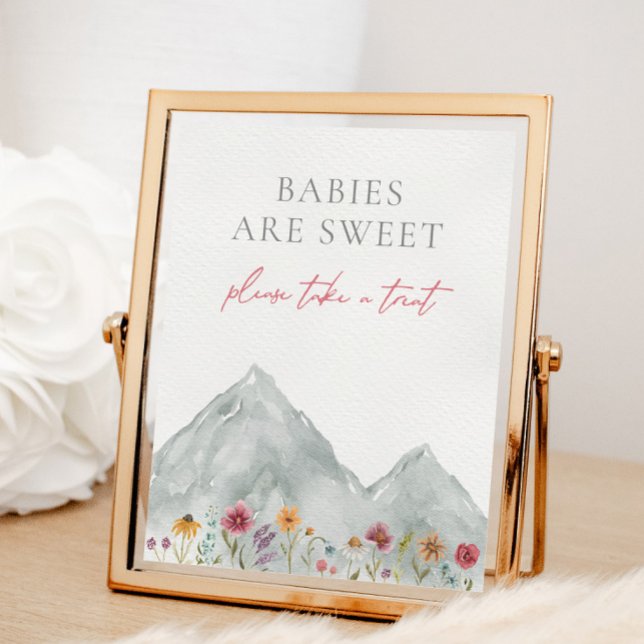 Mountain Wildflower Treat Sign (Creator Uploaded)