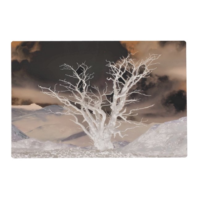 MOUNTAIN WINTER PLACEMAT (Front)