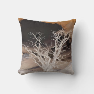 MOUNTAIN WINTER THROW PILLOW