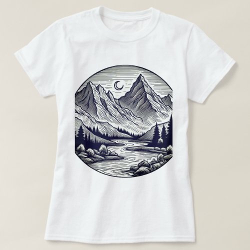 MountainArt  OutdoorAdventure MountainMagic T_Shirt