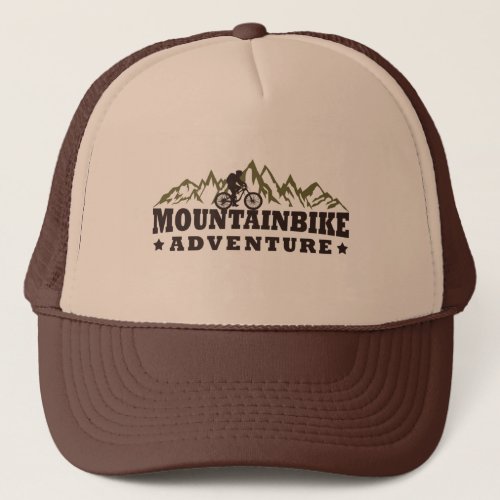 mountainbike adventure trucker hat