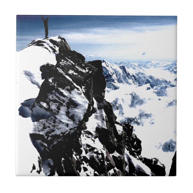 Mountaineer Achievement Snow Winter Tile (Front)