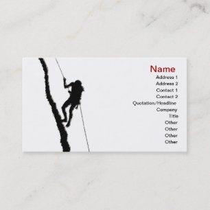 Mountaineer Business Card