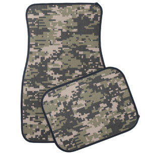 Mountaineer Digital Camo Pattern Car Floor Mat