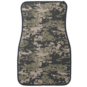 Mountaineer Digital Camo Pattern Car Floor Mat