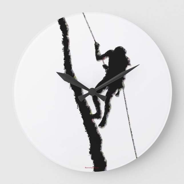 Mountaineer Wall Clock (Front)