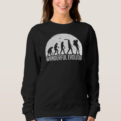 Mountaineering Hike Walking Ladies Evolution Of Hi Sweatshirt