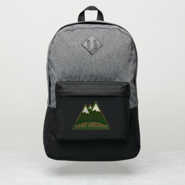 mountaineers, mountain stylish  port authority® backpack (Front)