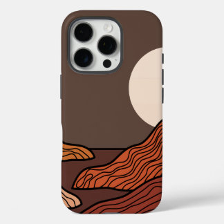 Mountainous Boho Abstract iPhone / iPad case