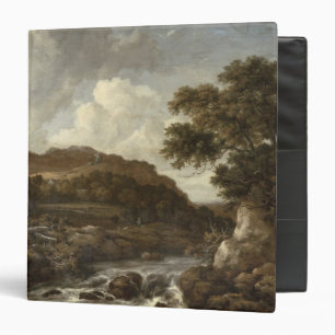 Mountainous Wooded Landscape with a Torrent Binder