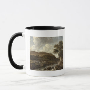 Mountainous Wooded Landscape with a Torrent Mug
