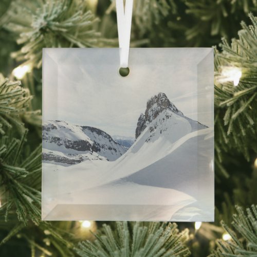 Mountains  Achensee Zillertal Austria Glass Ornament