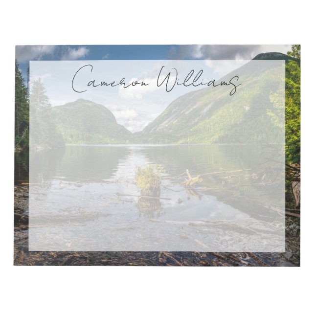 Mountains | Adirondack High Peaks, New York Notepad (Front)