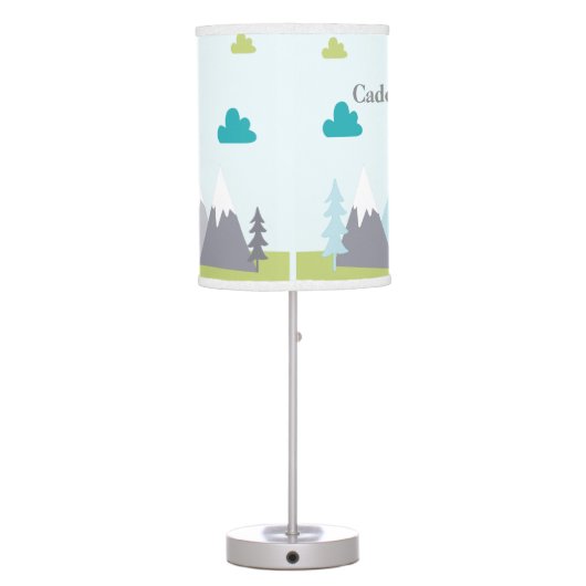 Mountains Adventure Lamp (Back)