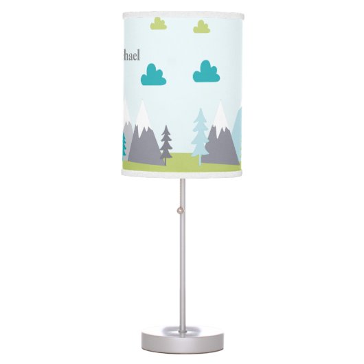 Mountains Adventure Lamp (Front)