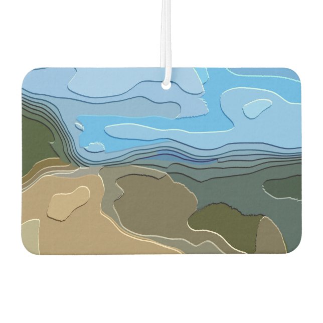 MOUNTAINS AIR FRESHENER (Front)