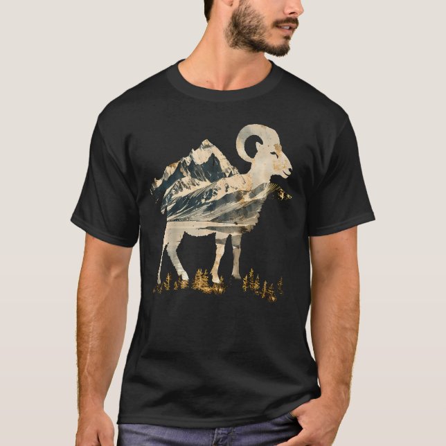 Mountains Alpine Tundra Dall T-Shirt (Front)