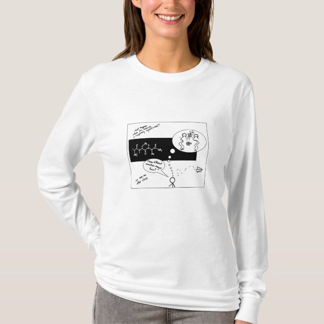 mountains and airplanes T-Shirt (Front)
