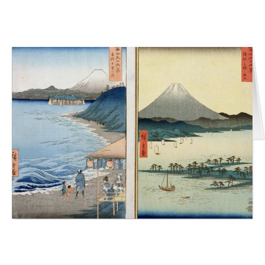 Mountains and coastline cards (Front Horizontal)