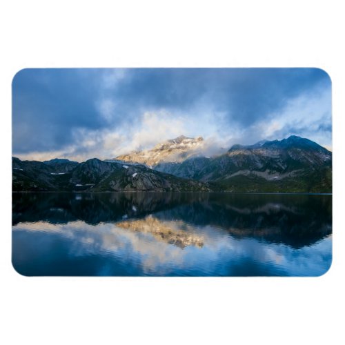 Mountains and Lake Scenic Nature Photo Magnet