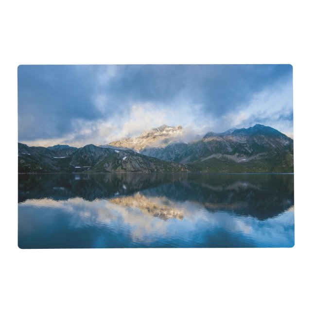 Mountains and Lake Scenic Nature Photo Placemat (Front)