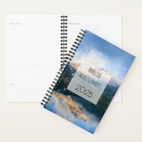 Mountains and Lake Scenic Nature Photo Planner