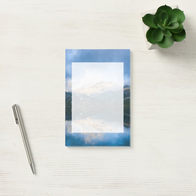 Mountains and Lake Scenic Nature Photo Post-it Notes (Office)
