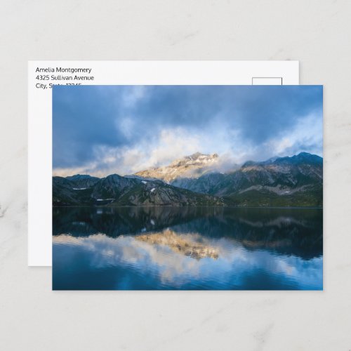 Mountains and Lake Scenic Nature Photo Postcard