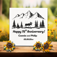Mountains and Moose 75th Wedding Anniversary