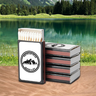 Mountains and Pines Corporate Matchboxes