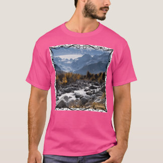 Mountains And Rivers Active T-Shirt