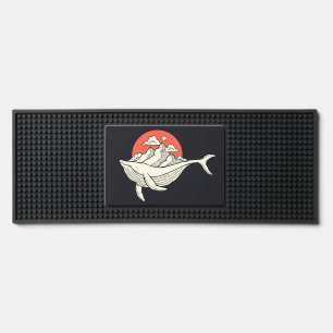 Mountains and the Whale Bar Mat