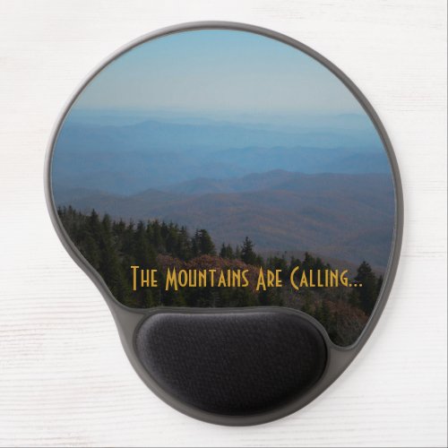 Mountains Are Calling Gel Mouse Pad