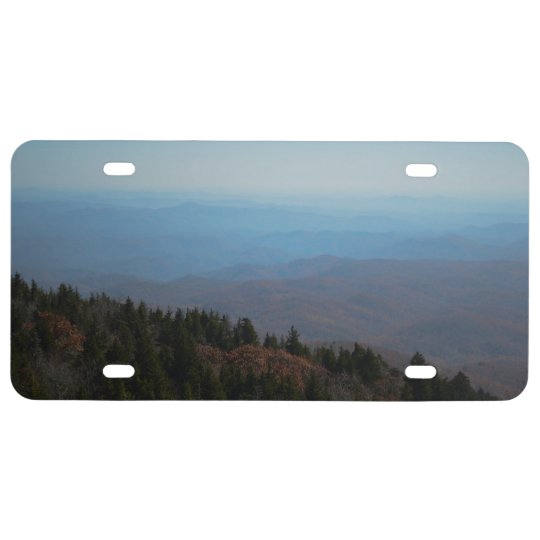 Mountains Are Calling License Plate