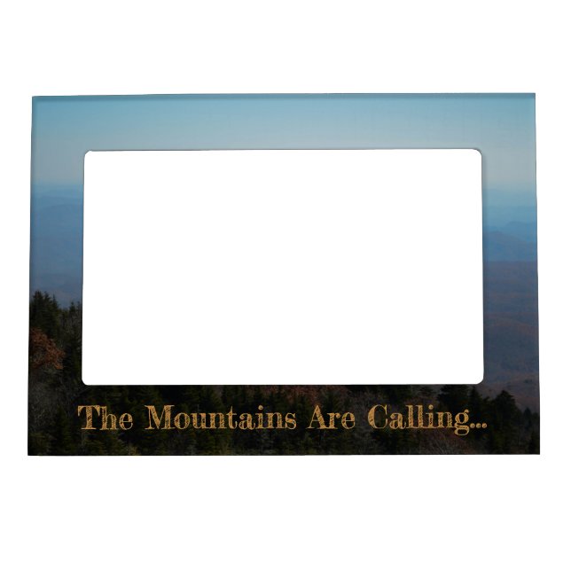Mountains Are Calling Magnetic Frame (Front)