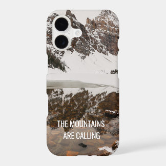Mountains Are Calling Phone Case with Photo