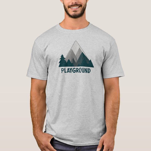 Mountains Are My Playground T-Shirt (Front)