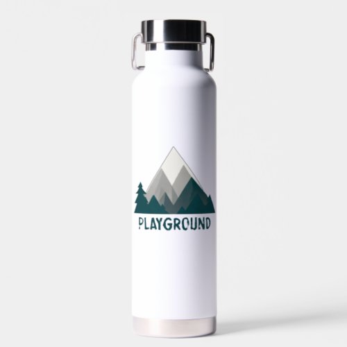 Mountains Are My Playground Water Bottle