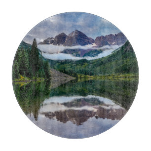 Mountains Aspen Colorado Cutting Board