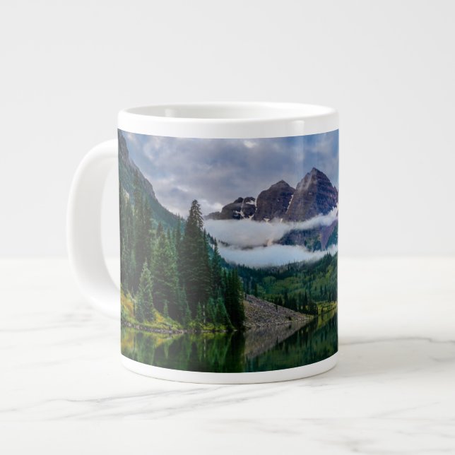 Mountains | Aspen Colorado Giant Coffee Mug (Front Left)