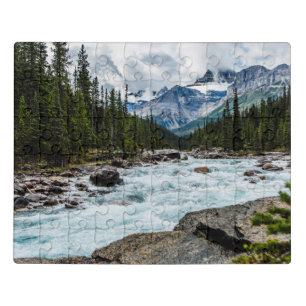 Mountains   Banff National Park Alberta, Canada Jigsaw Puzzle
