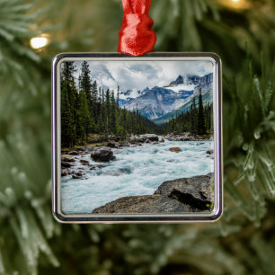 Mountains Banff National Park Alberta, Canada Metal Ornament