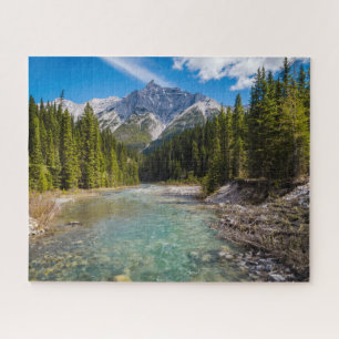 Mountains Banff National Park, Canadian Rockies Jigsaw Puzzle