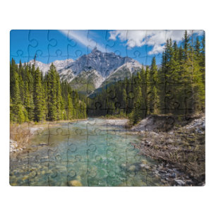 Mountains Banff National Park, Canadian Rockies Jigsaw Puzzle