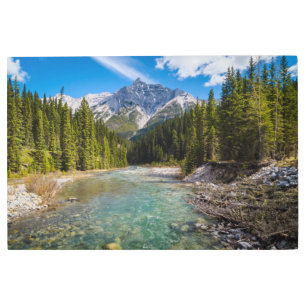 Mountains Banff National Park, Canadian Rockies Metal Print