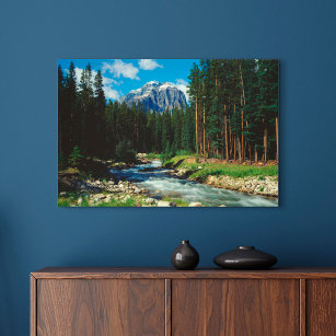 Mountains   Banff National Park Canvas Print