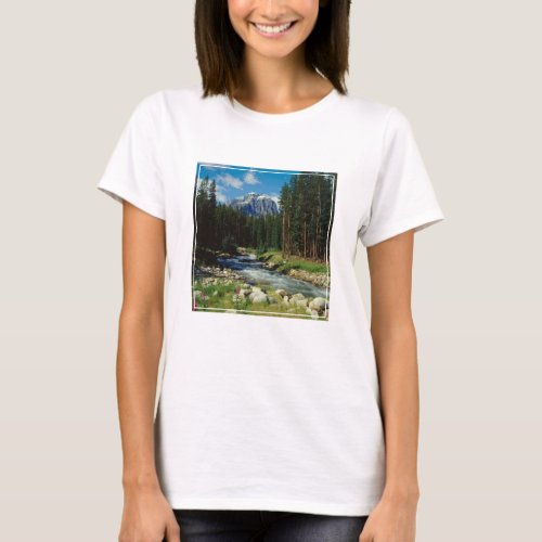 Mountains  Banff National Park T_Shirt