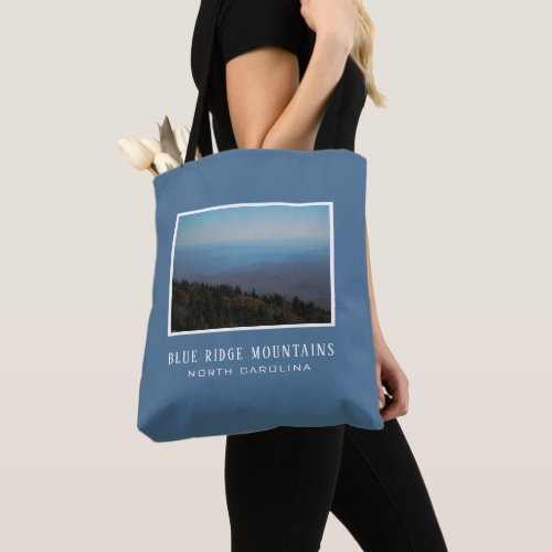 Mountains Blue Ridge Nature Travel Rustic Landcape Tote Bag